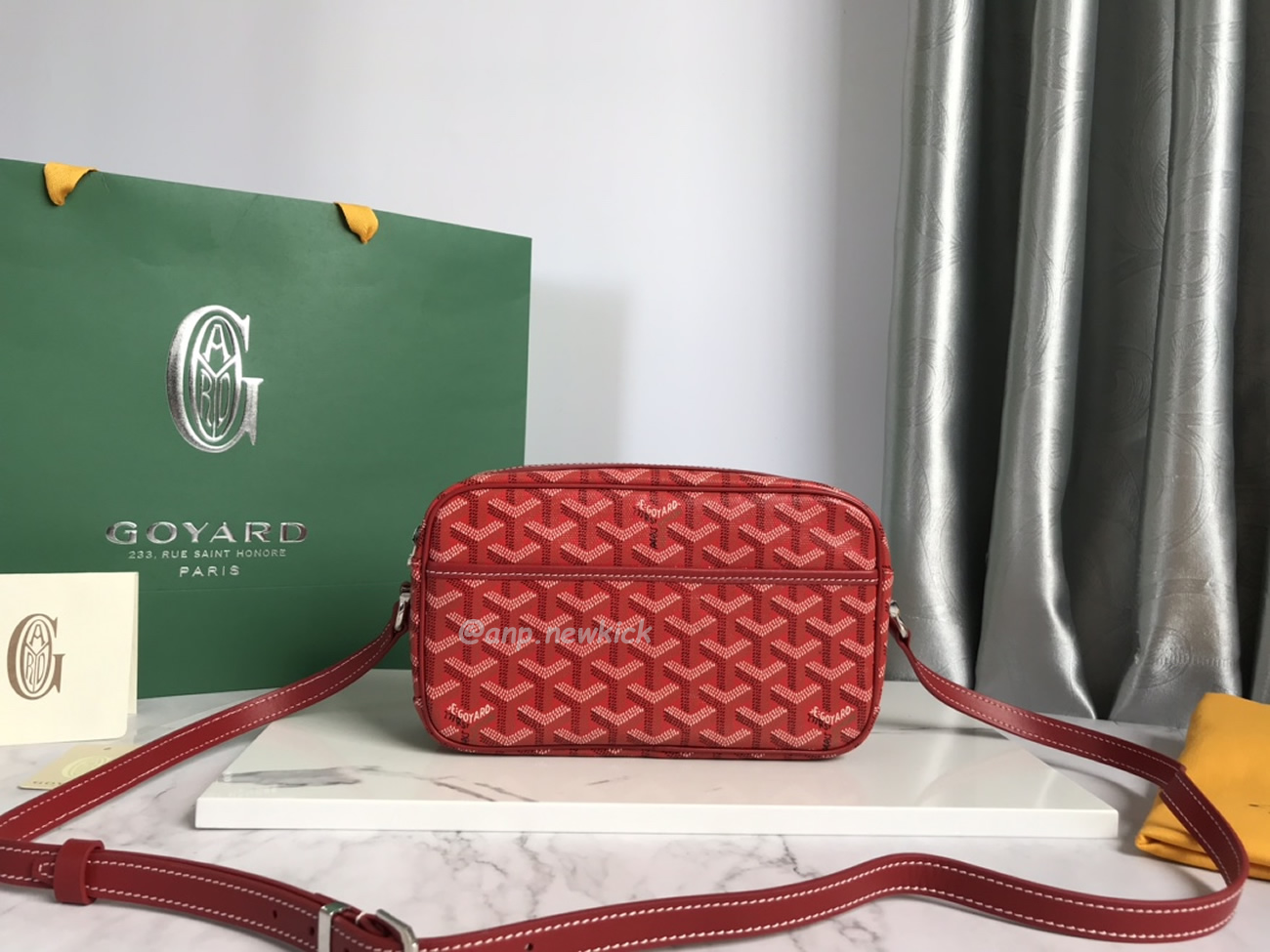 Goyard Cap Vert Camera Bag 13 Cm X 6.5 Cm X 22 Cm (13) - newkick.app